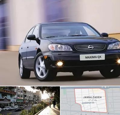 لوازم یدکی ماکسیما در خیابان جمالزاده