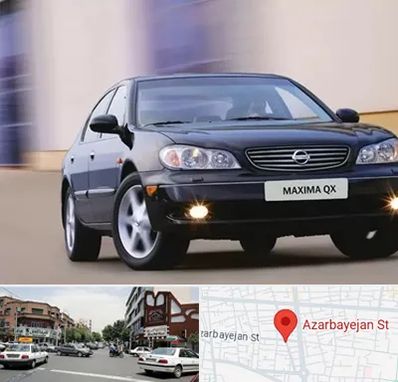 لوازم یدکی ماکسیما در خیابان آذربایجان