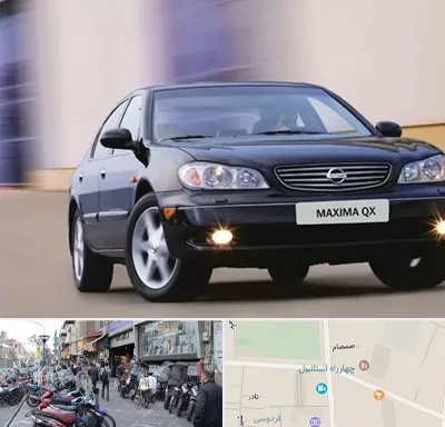 لوازم یدکی ماکسیما در چهارراه استانبول