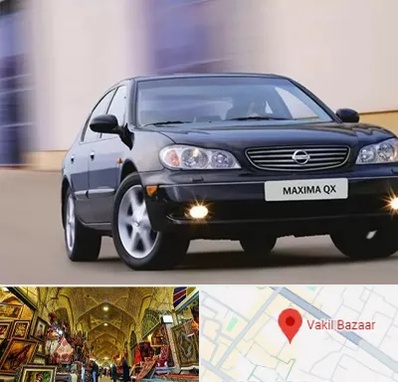 لوازم یدکی ماکسیما در بازار وکیل شیراز