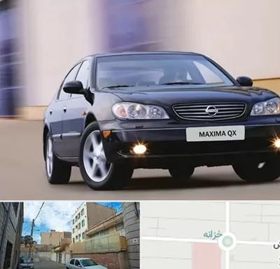 لوازم یدکی ماکسیما در خزانه