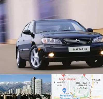 لوازم یدکی ماکسیما در شهرک غرب 