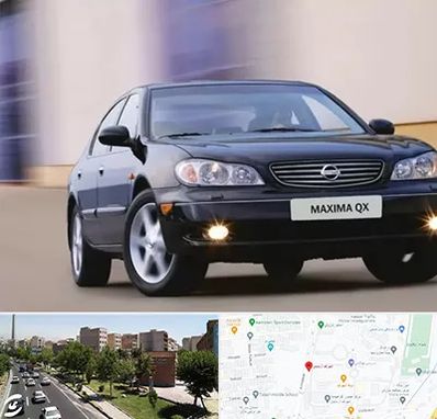 لوازم یدکی ماکسیما در شهرک آزمایش