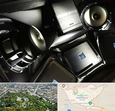 مرکز ضبط و باند خودرو در شهرکرد