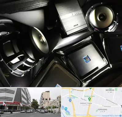 مرکز ضبط و باند خودرو در بلوار فردوس 