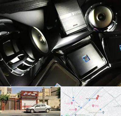 مرکز ضبط و باند خودرو در باجک قم