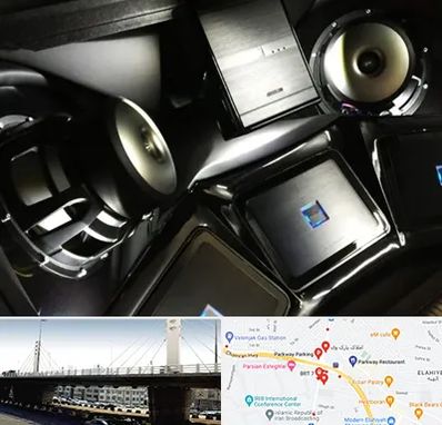 مرکز ضبط و باند خودرو در پارک وی 