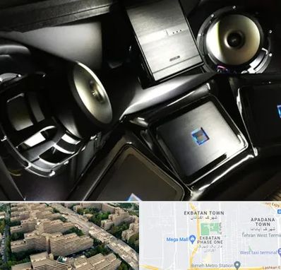 مرکز ضبط و باند خودرو در اکباتان 