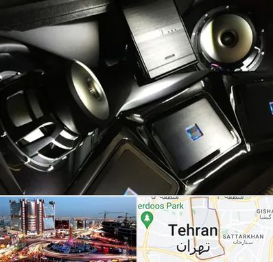 مرکز ضبط و باند خودرو در صادقیه 