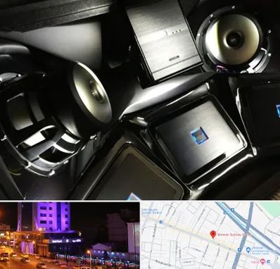 مرکز ضبط و باند خودرو در آبرسان تبریز