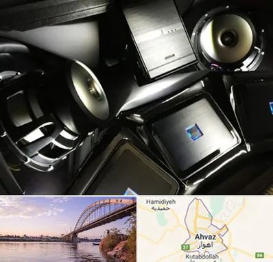 مرکز ضبط و باند خودرو در اهواز