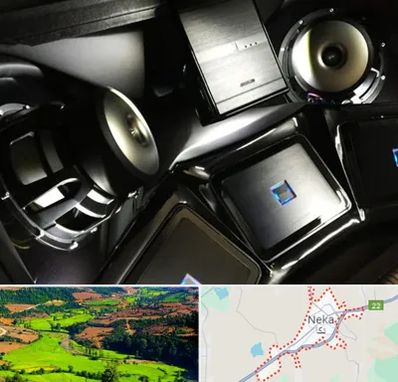 مرکز ضبط و باند خودرو در نکا