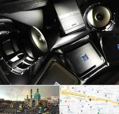 مرکز ضبط و باند خودرو در رسالت 