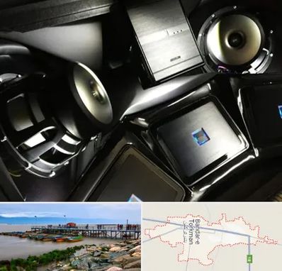 مرکز ضبط و باند خودرو در بندر ترکمن