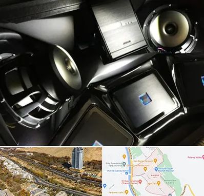 مرکز ضبط و باند خودرو در خیابان نیایش شیراز 