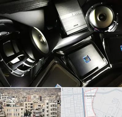 مرکز ضبط و باند خودرو در اسکندری