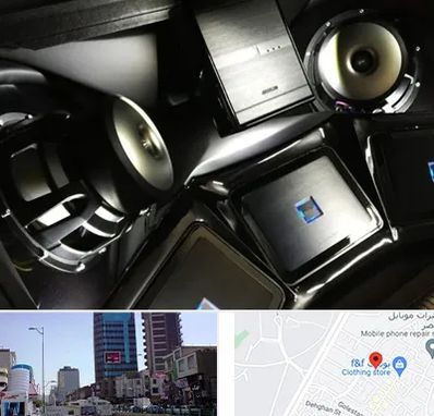 مرکز ضبط و باند خودرو در چهارراه طالقانی کرج 