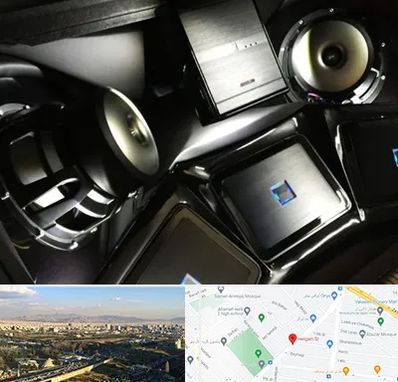 مرکز ضبط و باند خودرو در هنگام 