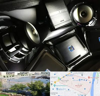 مرکز ضبط و باند خودرو در گلستان اهواز 