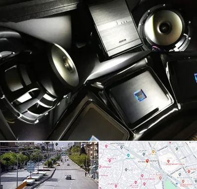 مرکز ضبط و باند خودرو در خیابان زند شیراز 