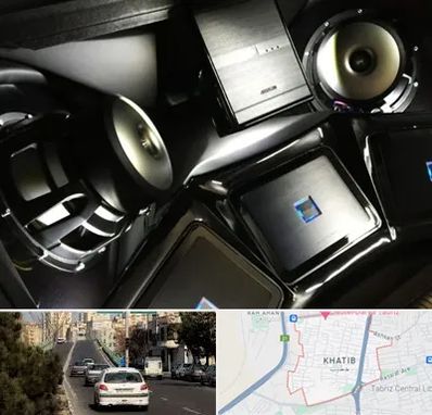 مرکز ضبط و باند خودرو در خطیب تبریز