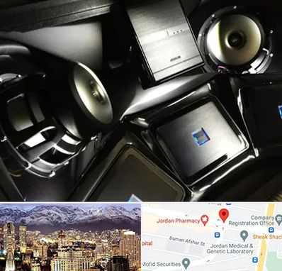 مرکز ضبط و باند خودرو در جردن 