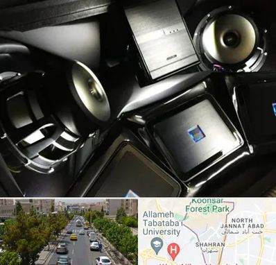 مرکز ضبط و باند خودرو در شهران 