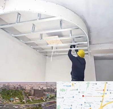 کناف کاری در آیت الله کاشانی 