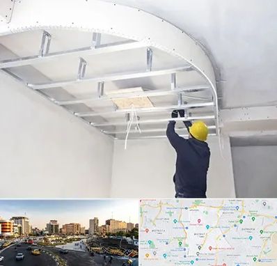 کناف کاری در منطقه 7 تهران 