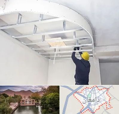 کناف کاری در دامغان