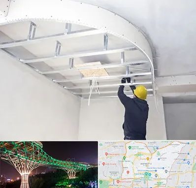 کناف کاری در منطقه 3 تهران 