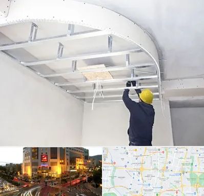 کناف کاری در جنت آباد تهران 