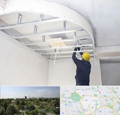 کناف کاری در منطقه 16 تهران 