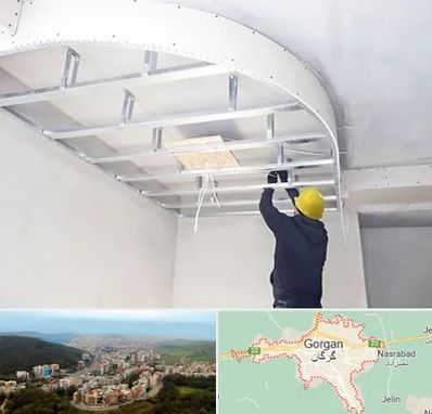 کناف کاری در گرگان