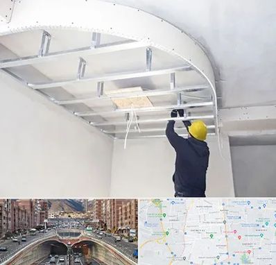 کناف کاری در منطقه 10 تهران 