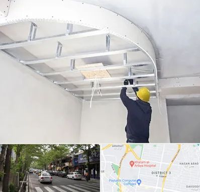 کناف کاری در ظفر 