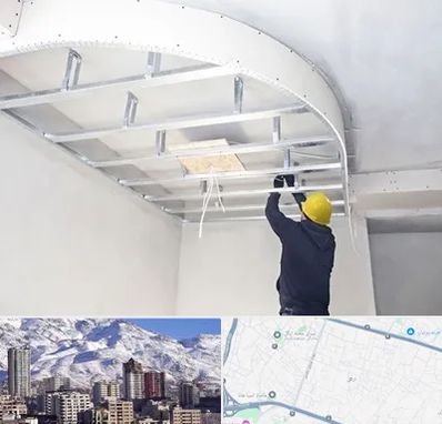 کناف کاری در ازگل