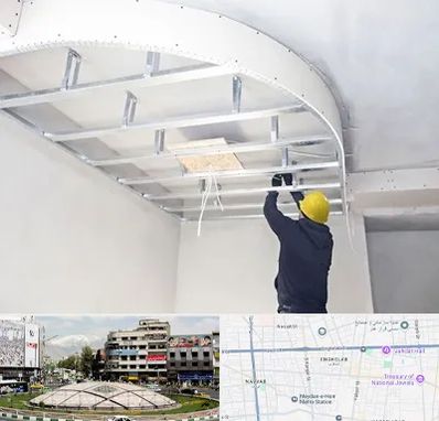 کناف کاری در مرکز تهران