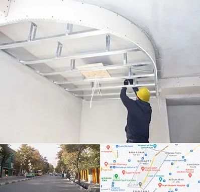 کناف کاری در شریعتی 