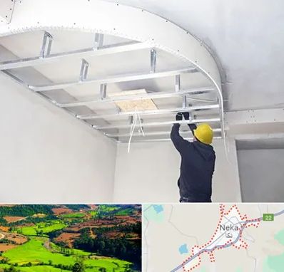 کناف کاری در نکا