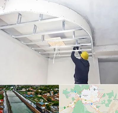 کناف کاری در مراغه