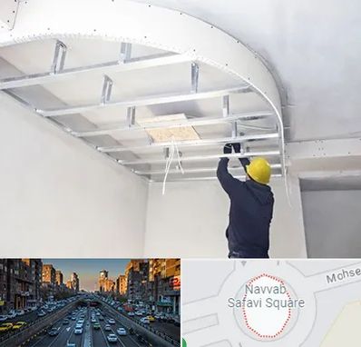 کناف کاری در نواب 