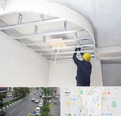 کناف کاری در ستارخان 