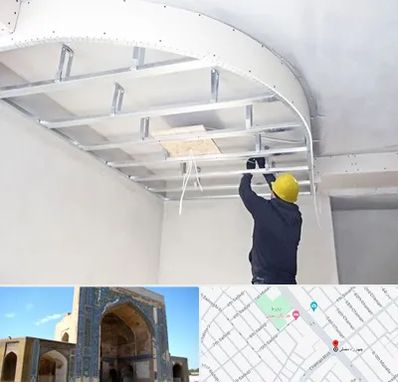 کناف کاری در مصلی مشهد