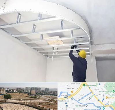 کناف کاری در کوی وحدت شیراز 