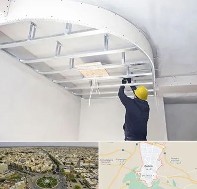 کناف کاری در قزوین