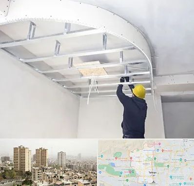 کناف کاری در منطقه 5 تهران 