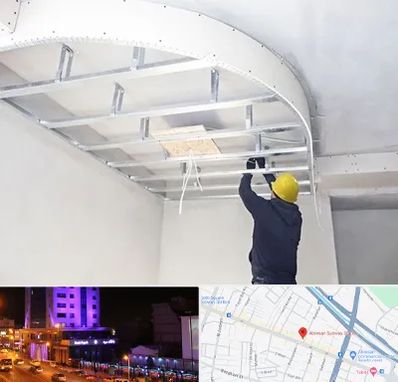 کناف کاری در آبرسان تبریز