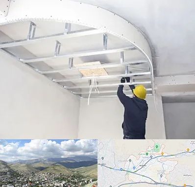 کناف کاری در رودهن