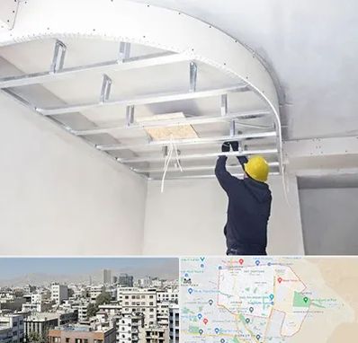 کناف کاری در منطقه 14 تهران 